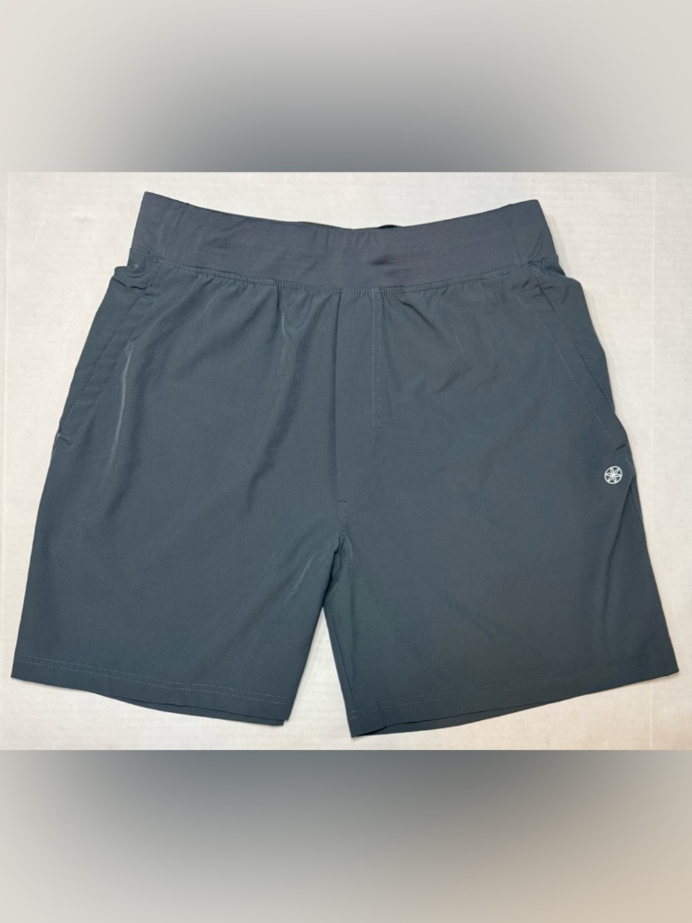 GAIAM Men’s Athletic Shorts Cool Gray 7” Inseam